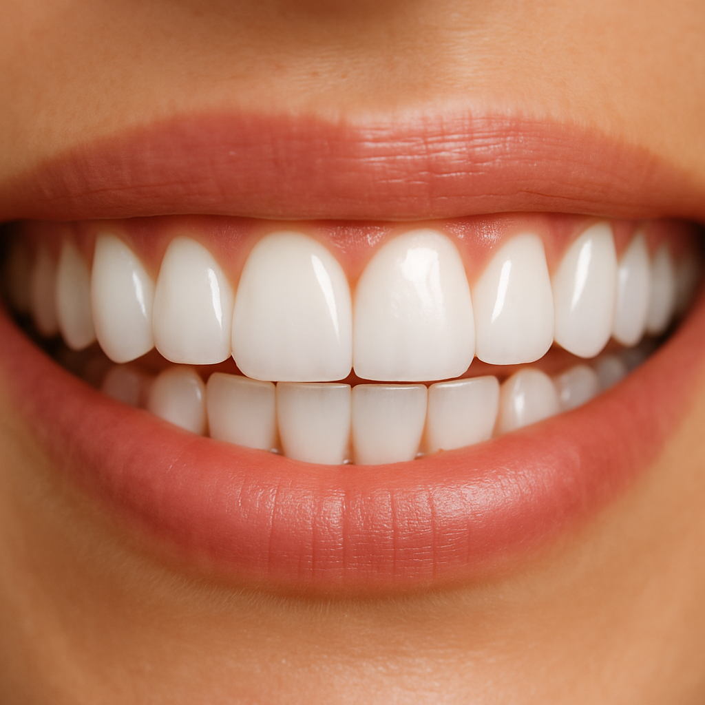 Implant restoration and smile balance — after